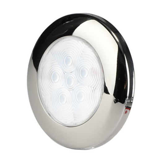 Luce LED da soffitto 12VDC, colore luce bianco, IP67