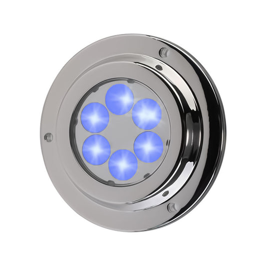 Luce subacquea LED blu, 10-30 V DC, IP68