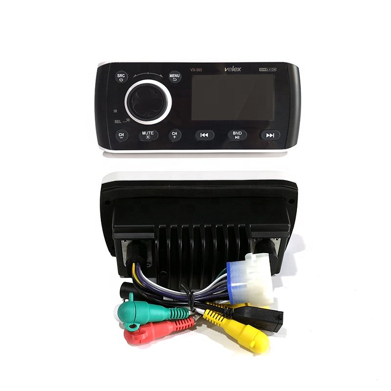 Sistema Audio 12V 40Wx4 – Supporta MP3/WMA/FLAC, Radio FM e DAB+ (senza funzione DAB)