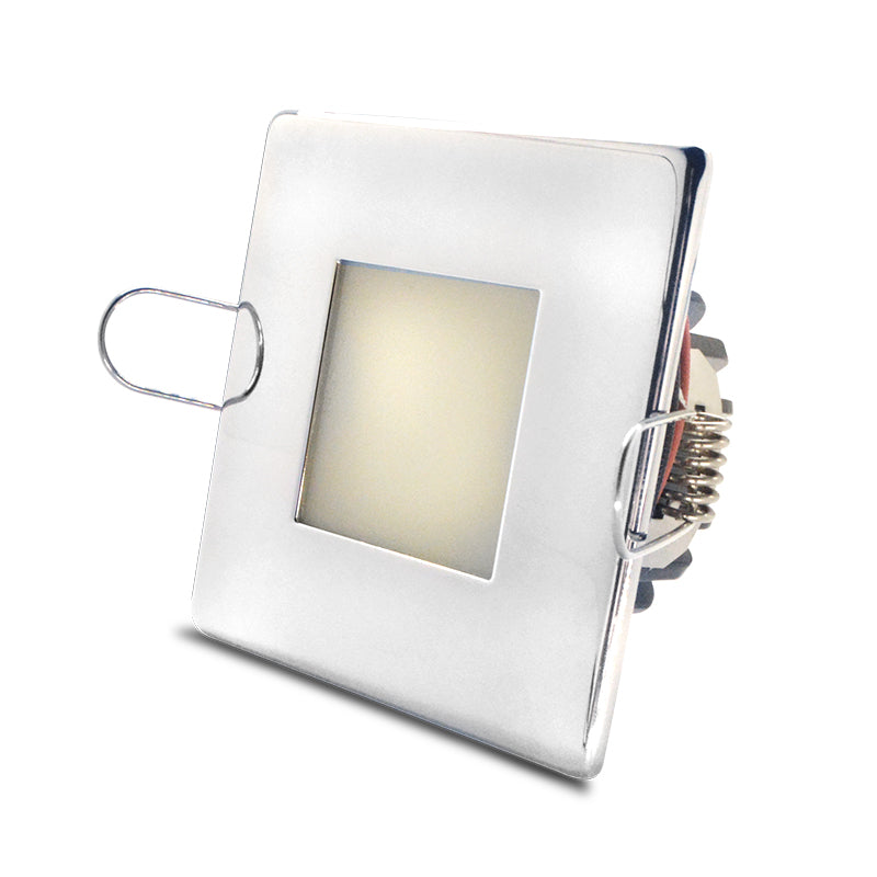 Plafoniera LED in Acciaio Inox 316 – 9-36V, Luce Calda, IP65