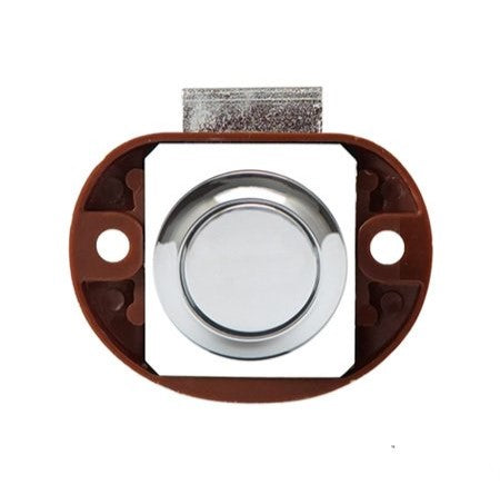 Push Lock – Taglio 20mm, Spessore Porta 15-18mm, Cam in Lega di Zinco