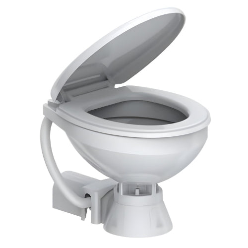 Toilette Elettrica Standard 24V – Vaso in Ceramica, Sedile Soft Close